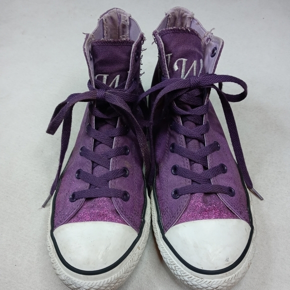 Converse Chuck Taylor All Star women purple glitte - Picture 7 of 7